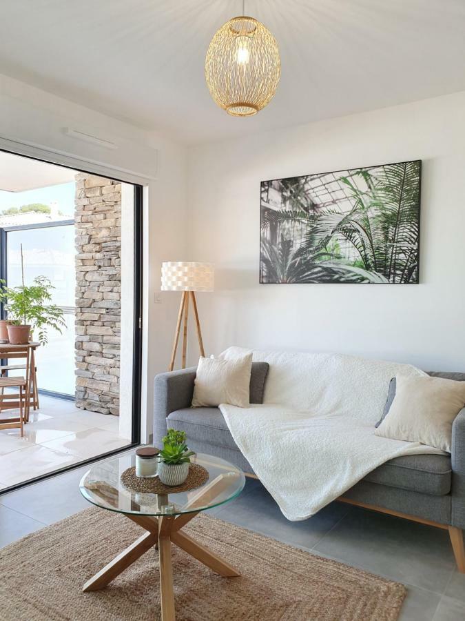 T2 Neuf Avec Jardin Et Terrasse - Proche Des Plages 滨海圣西尔 外观 照片